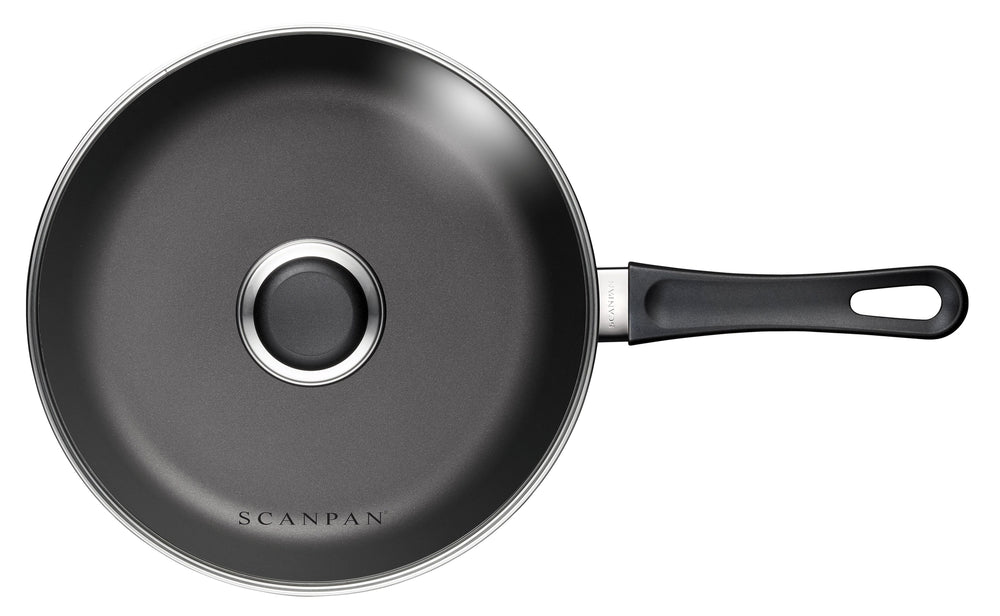 Sauteuse avec couvercle SCANPAN Classic Induction ø 24 cm / 2 litres - convient à toutes les sources de chaleur - revêtement antiadhésif standard