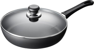 Sauteuse avec couvercle SCANPAN Classic Induction ø 28 cm / 3 litres - compatible avec toutes les sources de chaleur - revêtement antiadhésif standard