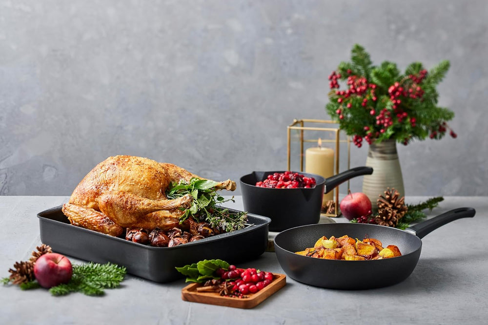 Sauteuse avec couvercle SCANPAN Classic Induction ø 28 cm / 3 litres - compatible avec toutes les sources de chaleur - revêtement antiadhésif standard