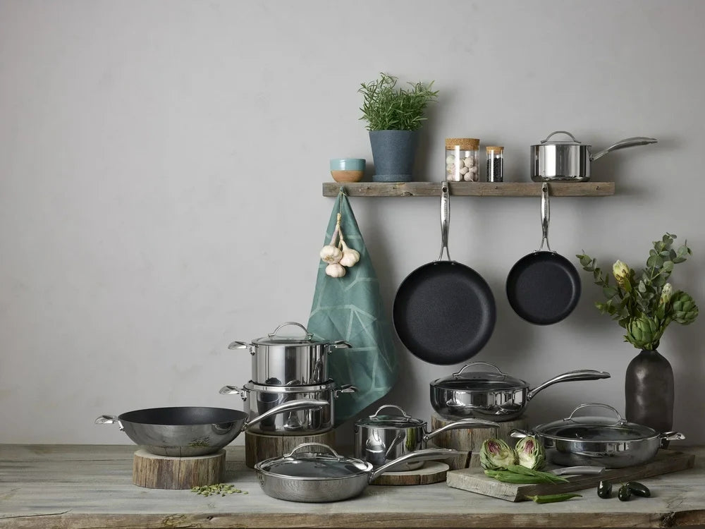 Poêle SCANPAN HaptIQ ø 26 cm - compatible avec toutes les sources de chaleur - revêtement antiadhésif standard