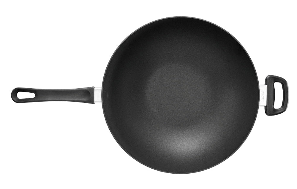 Wok SCANPAN Classic Induction ø 32 cm - adapté à toutes les sources de chaleur - revêtement antiadhésif standard
