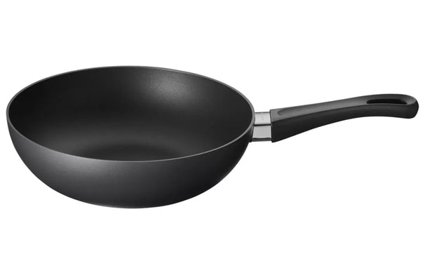 Wok SCANPAN Classic Induction ø 24 cm - compatible avec toutes les sources de chaleur - revêtement antiadhésif standard