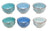 Ensemble de bols Cookinglife - Bols a soupe - Delice Blue - ø 14 cm - 6 pièces