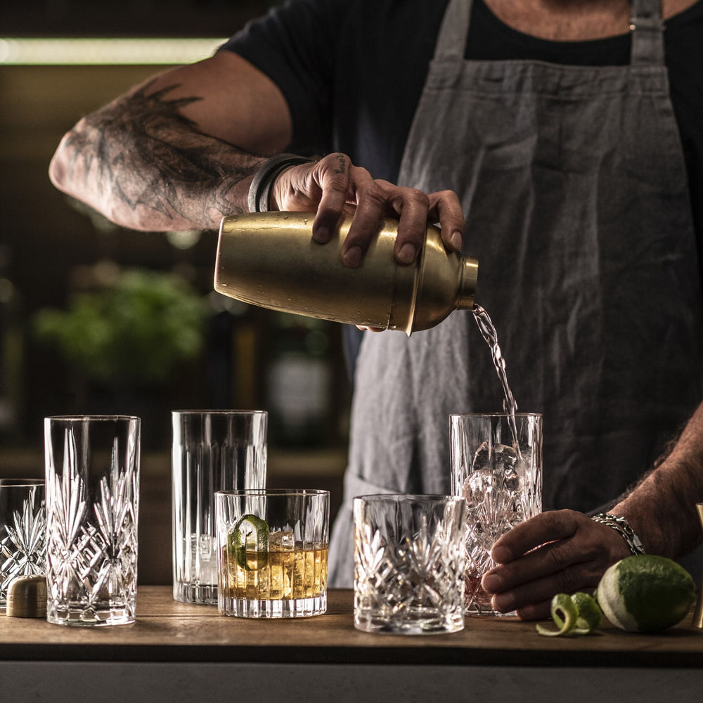 Schott Zwiesel Barglazenset Show 17-delig - Longdrink-, Whiskey- & Shotglazen met Rietjes - sfeerbeeld 1