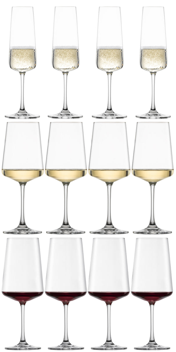 Set de verres a vin Schott Zwiesel - Verres a vin rouge - MioVino - 12 pieces
