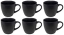 Set de tasses à café Studio Tavola - Expresso - Black Tie - 200 ml - 6 pièces