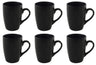 Ensemble de tasses Studio Tavola - Tasses a café - Black Tie - 350 ml - 6 pièces
