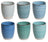 Ensemble de tasses Cookinglife - Tasses à café - Delice Blue - 350 ml - 6 pièces