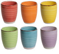 Set de tasses Studio Tavola - en céramique - Sunny Summer - 350 ml - 6 pièces