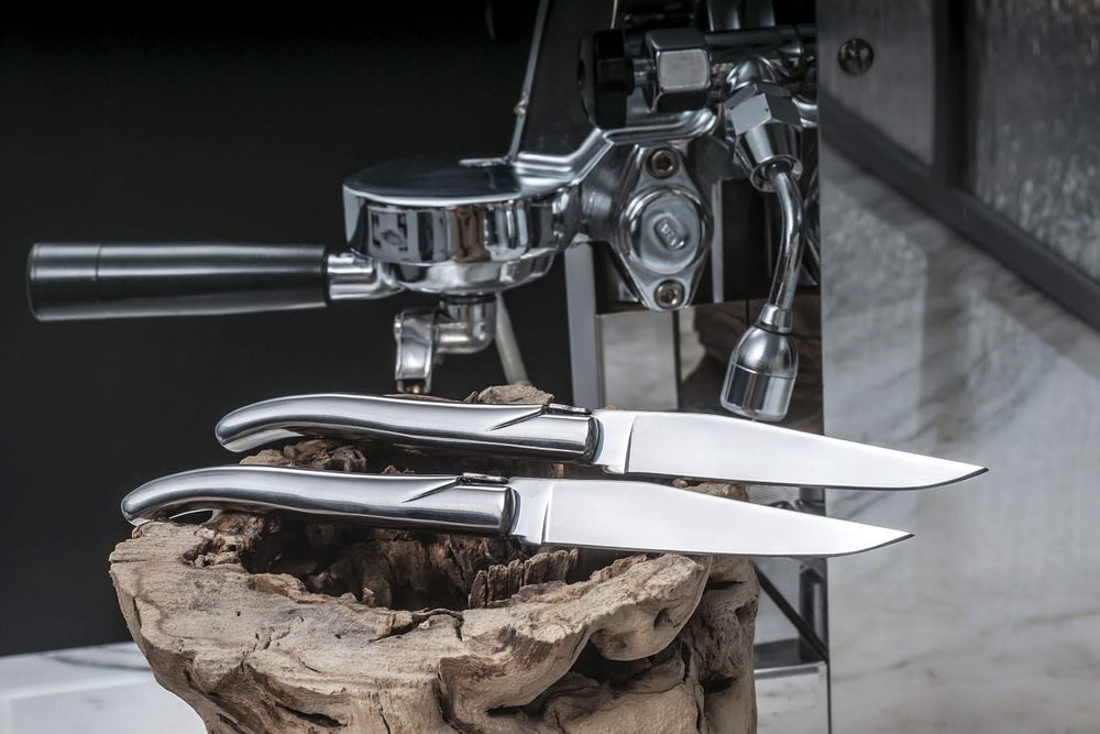 Ensemble de couteaux Laguiole - Couteaux à steak - Lame100mm - 6 pièces