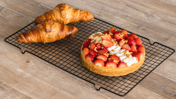 Support à gâteau Sareva - Grille de refroidissement - Pâques - 41 x 26 cm