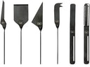 Set de couteaux Laguiole Style de Vie - Couteaux à fromage - Noir - 6 pièces