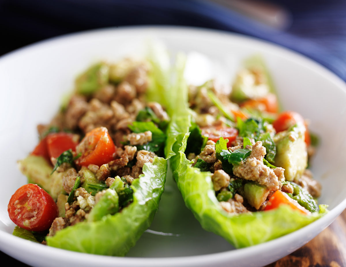 avec une salade de thon fraîche