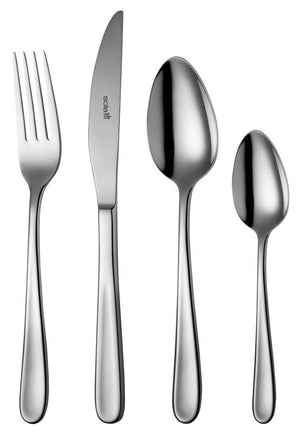 Ensemble de couverts Sola - en inox 18/10 - Florence - 6 personnes - 24 pièces