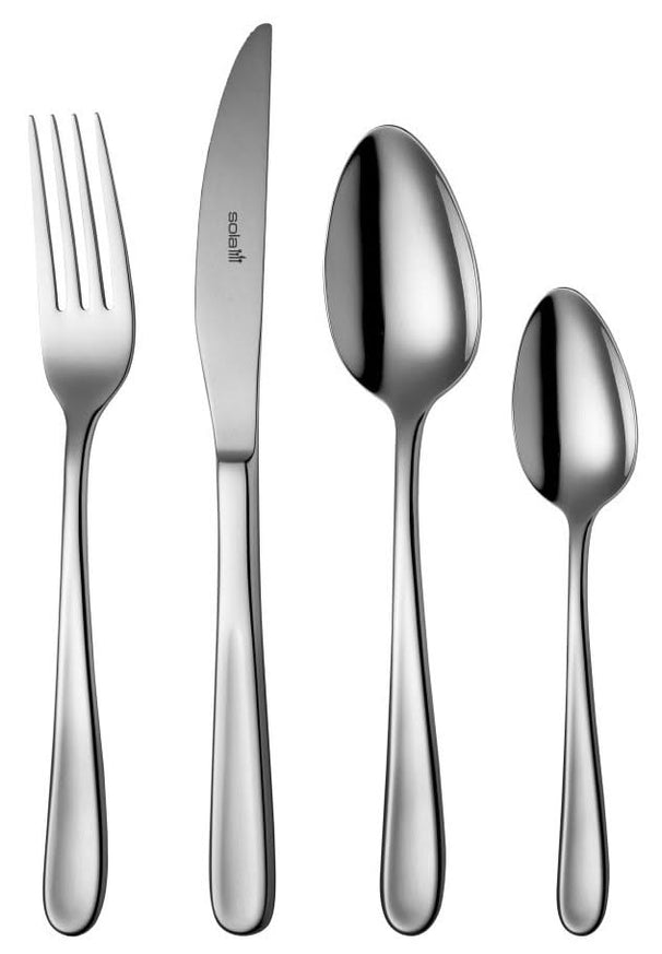 Ensemble de couverts Sola - en inox 18/10 - Florence - 6 personnes - 24 pièces