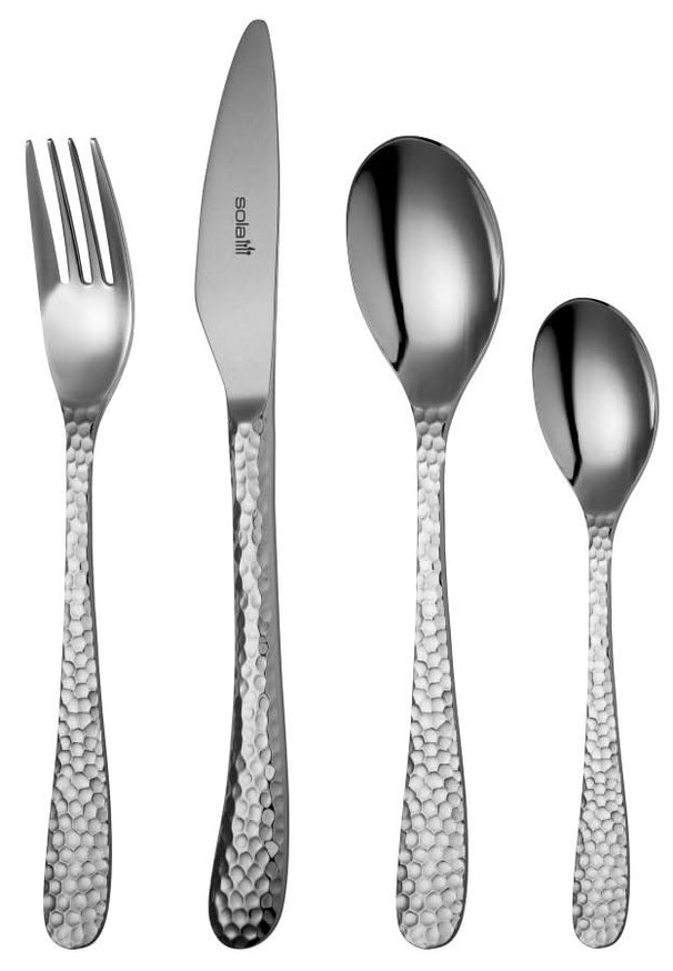 Set de couverts Sola - en inox 18/10 - Lima - 6 personnes - 24 pièces