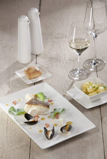 Ensemble de bols BonBistro - Bol en porcelaine - Squito - 14 x 14 cm - 6 pièces