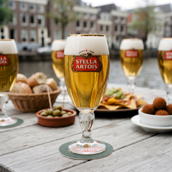 Verres à bière Stella Artois - Chalice - 330 ml - 6 pièces