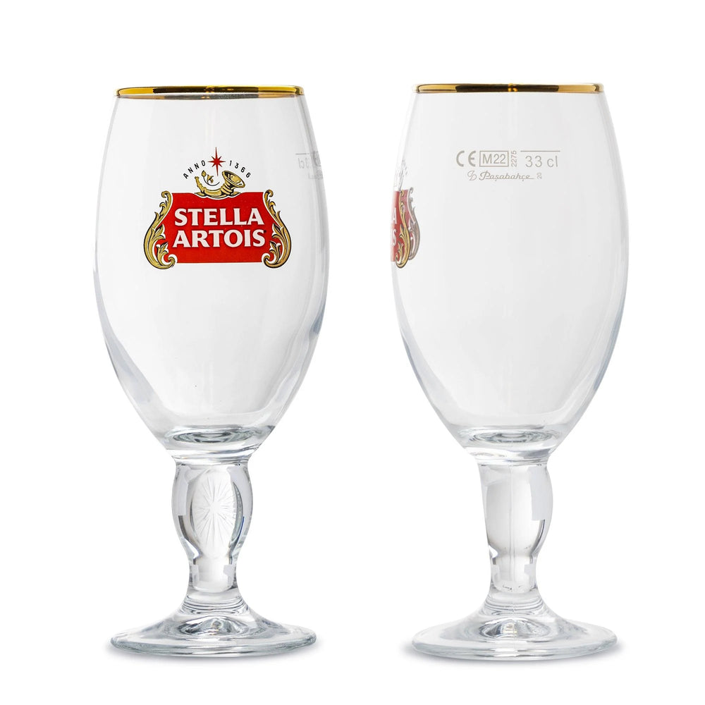 Verres à bière Stella Artois - Chalice - 330 ml - 6 pièces