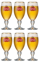 Verres à bière Stella Artois - Calice - 500 ml - 6 pièces