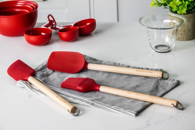 Pinceau de cuisine KitchenAid - Pinceau de pâtisserie - Core - 31 cm - 1 pièce