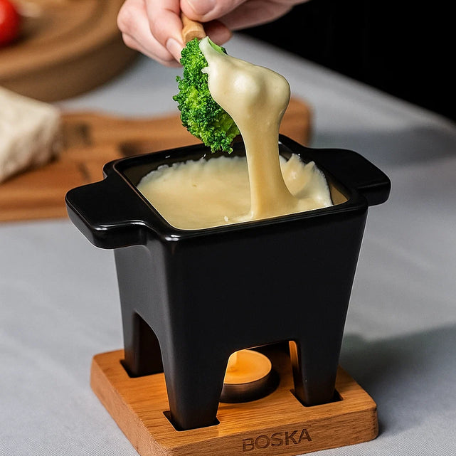Quels légumes accompagnent bien la fondue au fromage et la fondue au bouillon ?