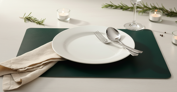 Ensemble de sets de table Cosy&Trendy - Effet cuir - 43x30 cm - 6 pièces
