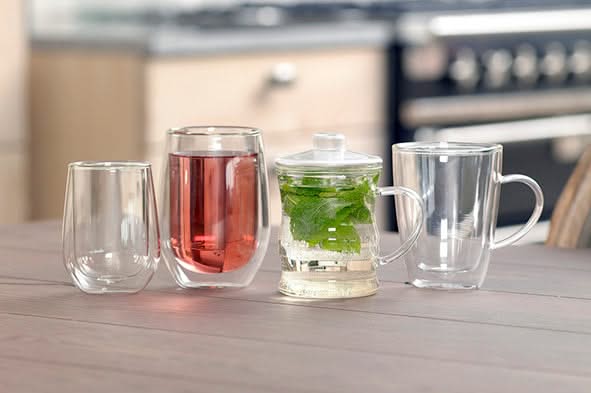 Ensemble de verres à thé Cosy & Trendy - Double paroi - 250 ml - 2 pièces