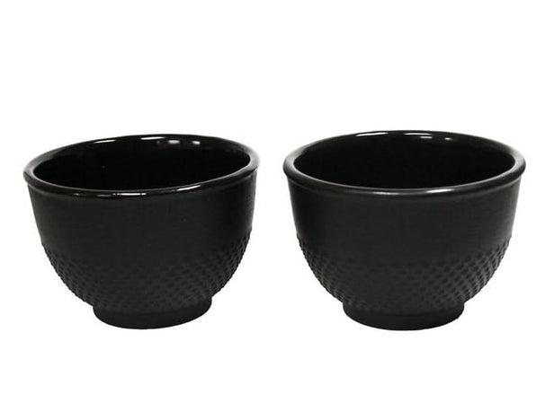 Set de tasses à thé Cookinglife - en fonte - Sakura Tea - 78 mm - 2 pièces