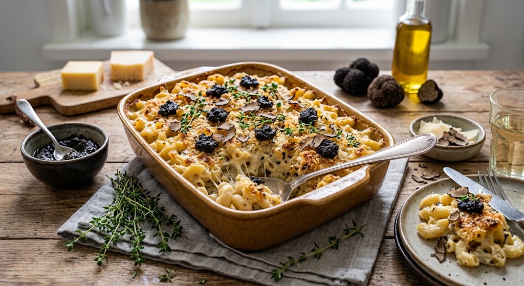 Comfort food avec une touche de luxe