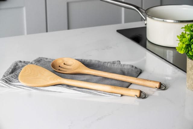 Spatule KitchenAid - en bois de bouleau - Core - 33 cm - 1 pièce