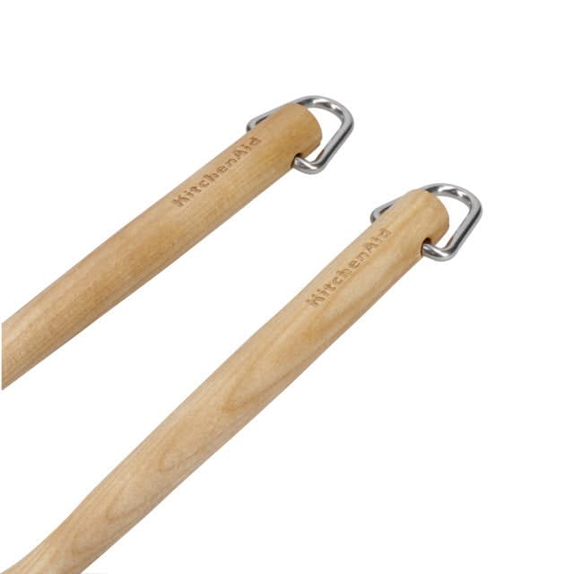 Set de couverts a salade KitchenAid - en bois - Core - 33 cm - 2 pièces