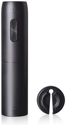 Ensemble d'ouvre-bouteille électrique Vacu Vin - Tire-bouchon - Noir - 2 pièces