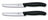 Couteaux à tomates Victorinox Swiss Classic Crantés Noir - 11 cm - 2 pièces