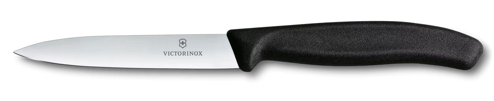 Ensemble de couteaux d'office Victorinox Swiss Classic Noir 3 pièces - Couteau à tomates, Couteau d'office & Couteau éplucheur