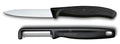 Ensemble de couteaux éplucheur Victorinox Swiss Classic Noir 2 pièces - Couteau d'Office & Éplucheur droit