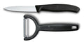 Ensemble de couteaux éplucheur Victorinox Swiss Classic Noir 2 pièces - Couteau d'Office & Éplucheur Y