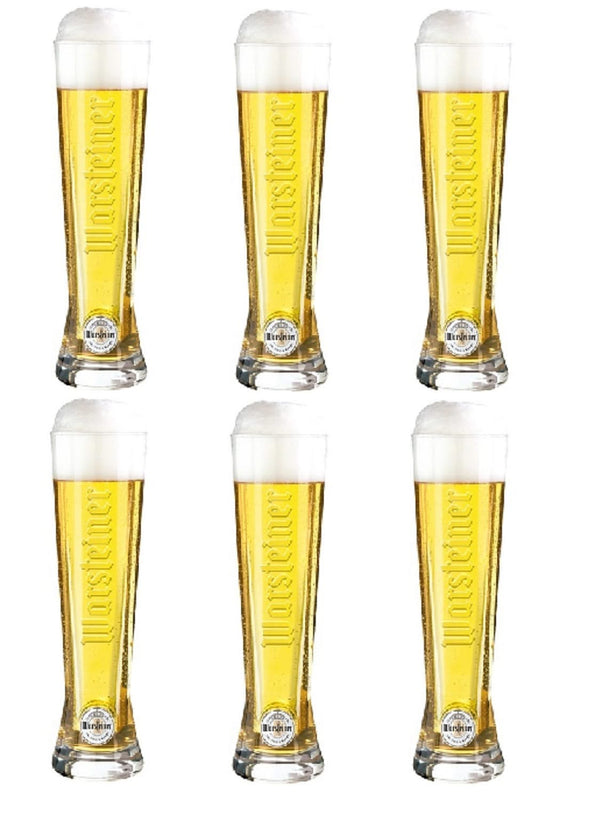 Set de verres a bière Warsteiner - Verres a bière - Premium - 200 ml - 6 pièces