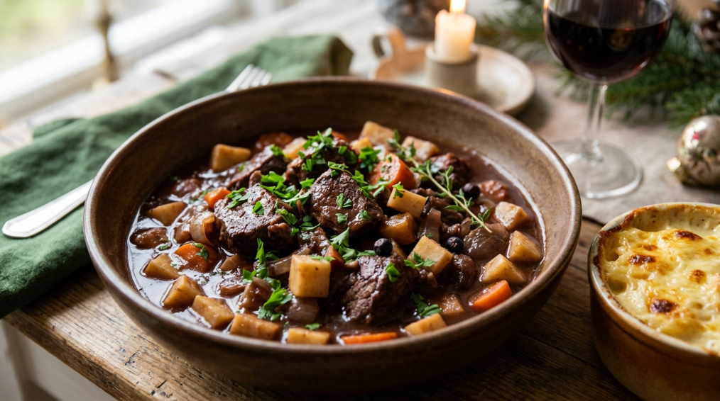 Un classique riche et réconfortant pour le dîner le plus festif de l'année.
