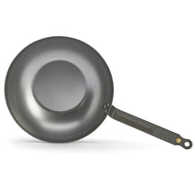 Wok bombé de Buyer Mineral B Element - ø 28 cm / 3 litres - sans revêtement antiadhésif