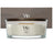Coffret Cadeau Bougie Parfumée Ellipse WoodWick Fireside - Bougie en Verre - Mèche en Bois
