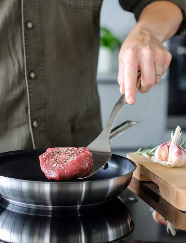 Spatule de cuisine KitchenAid - Spatule en inox - Premium - 35 cm