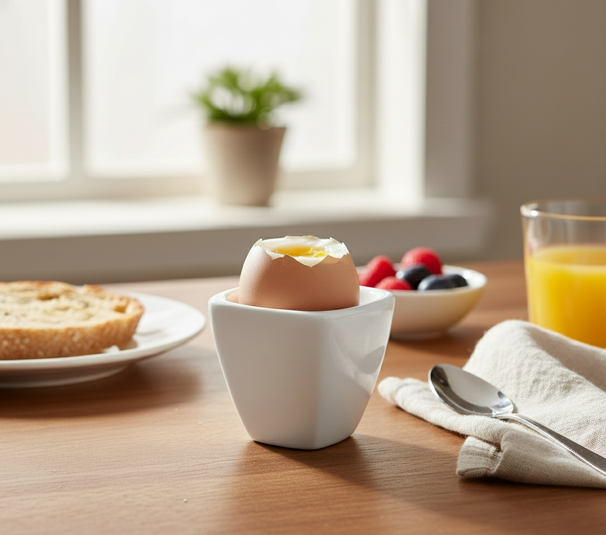 Ensemble de coquetiers BonBistro - en porcelaine - Squito - 45 mm - 4 pièces
