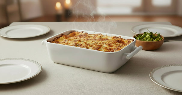 Ensemble de plats à four BonBistro - Rectangulaire - Squito - 3,5 L - 2 pièces