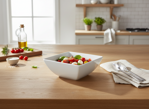 Ensemble de bols BonBistro - Bol en porcelaine - Squito - 14 x 14 cm - 6 pièces