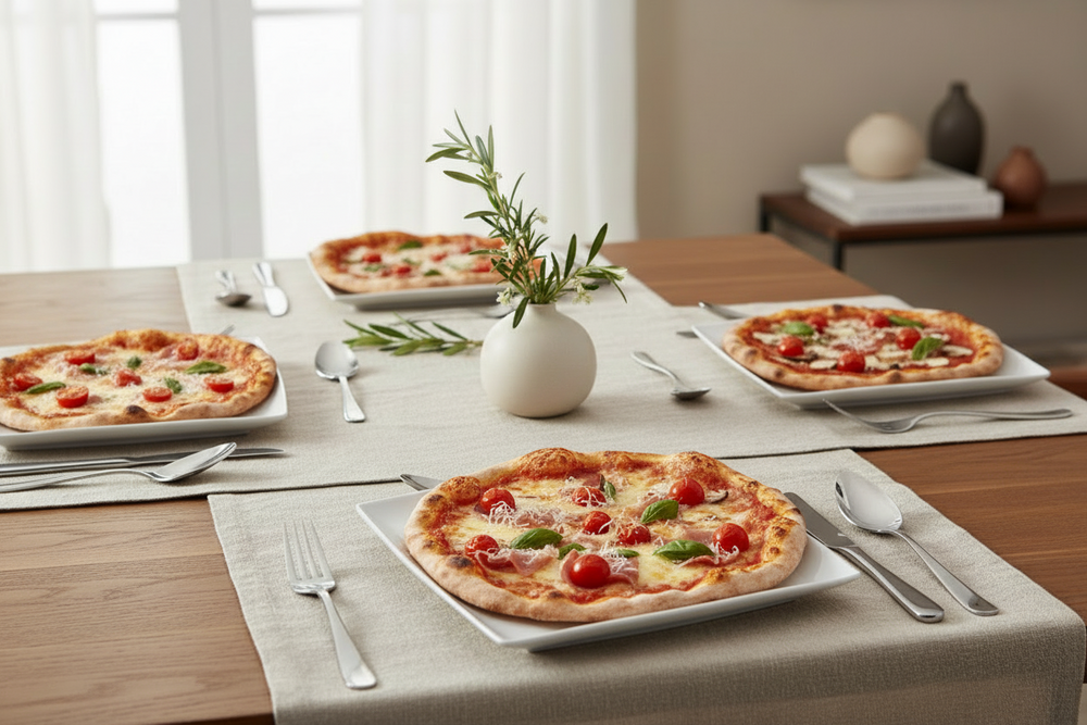 Ensemble de vaisselle BonBistro - Service - Squito - 4 personnes - 12 pièces