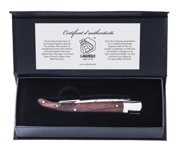 Couteau de poche Laguiole Style De Vie - Pliant - Zakmessen - 210 mm