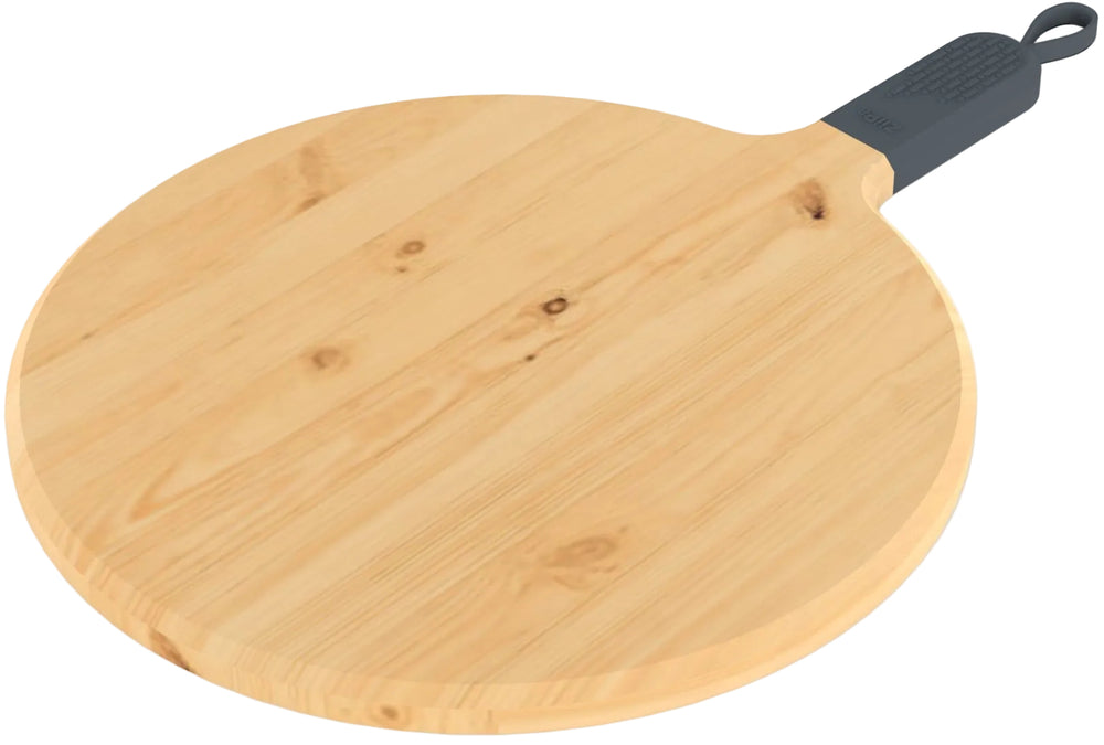 Planche de service / Planche à pizza ZiiPa Sora en bois de hêtre et ardoise - ø 31 cm