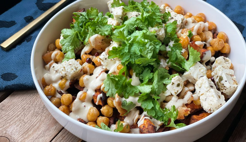 Repas riche en légumes