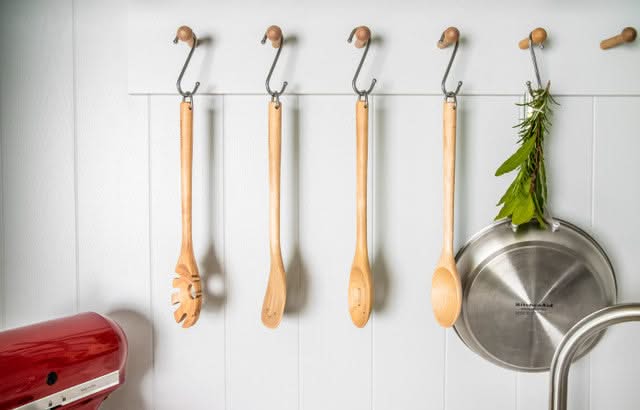 Ensemble de spatules KitchenAid - Spatules en bois - Core - 4 pièces